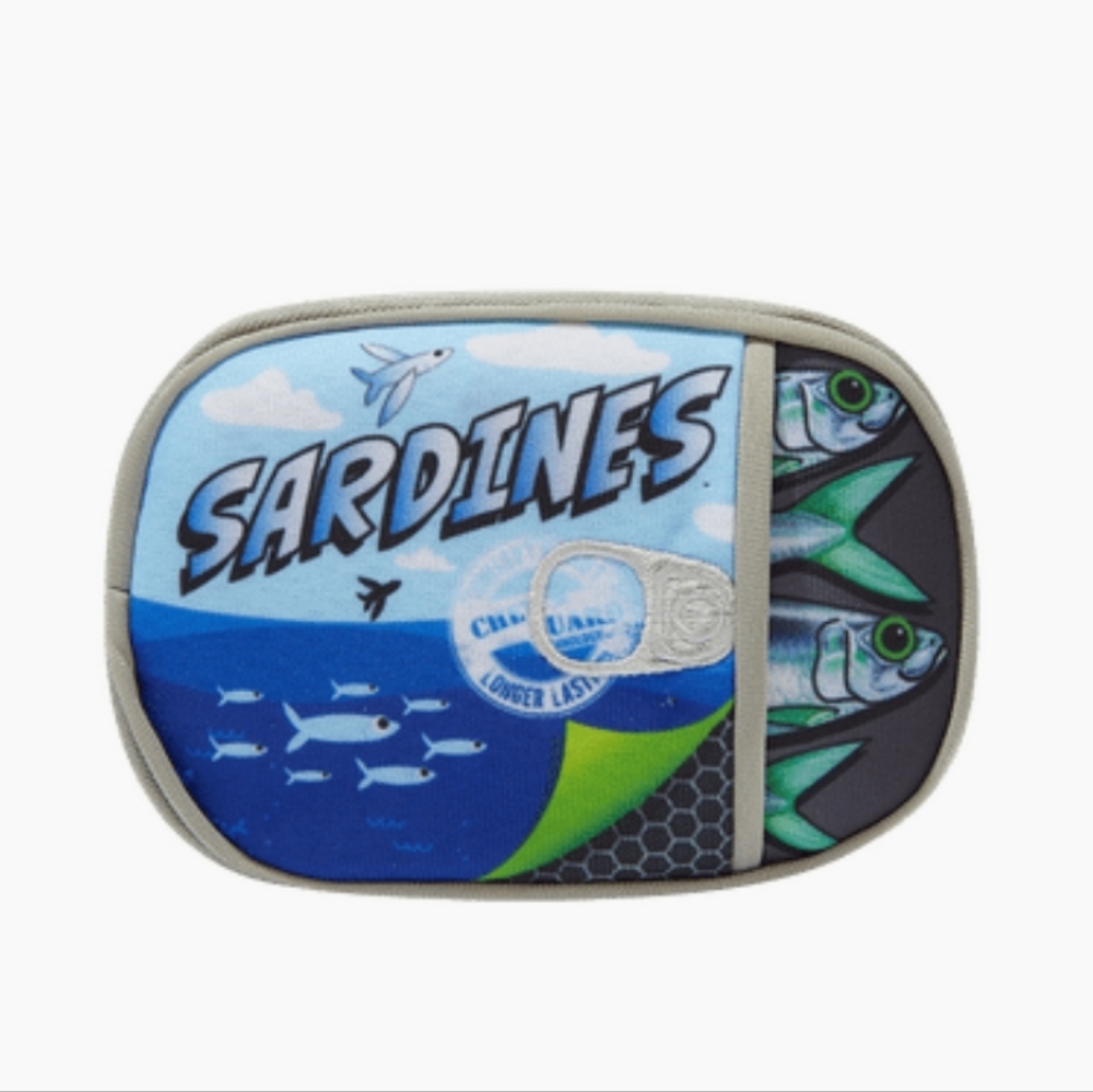 Godog Sardine Can Dog Toy NWT Interactive Squeaker